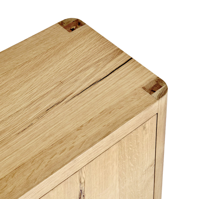 Orlando 4Dr Sideboard Light Brown, Natural