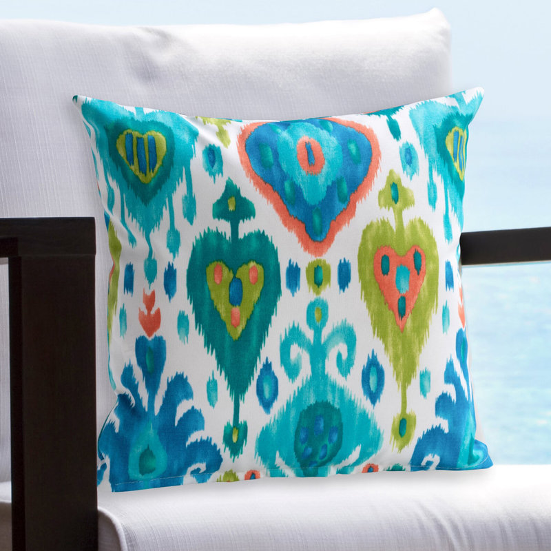 Tortola Indoor/Outdoor Throw Pillow, 16" x 16"
