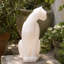 Statue de jardin chat
