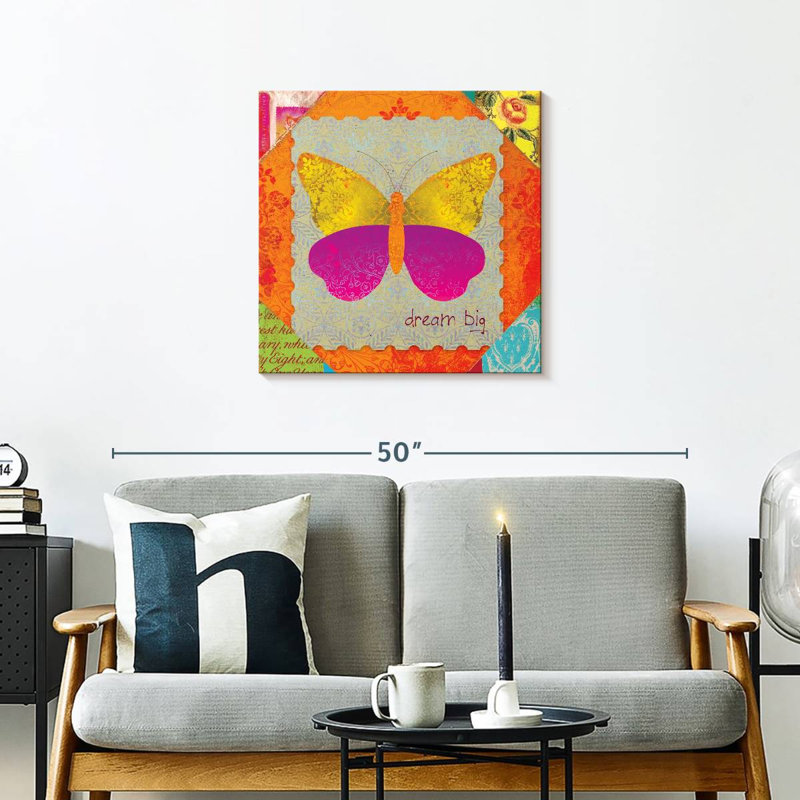 Brampt Winged Dream Big, 24" H x 24" W