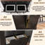 Armoire de cuisine avec dispositif de sécurité anti-basculement et 2 tiroirs-752166072