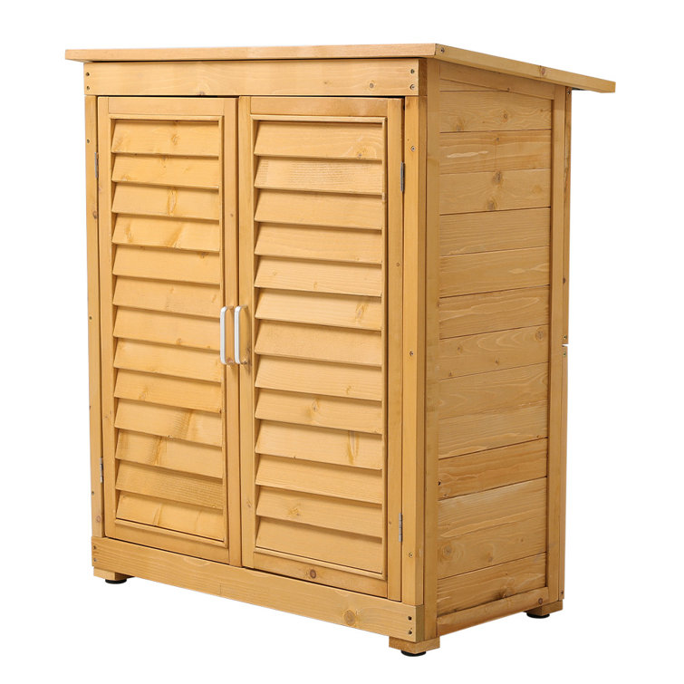 Alpen Home Mamed Wooden Tongue & Groove Pent Garden | Wayfair.co.uk