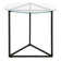 Glass Top End Table