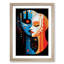 Gemini Zodiac Op - Framed Print-1172766595-1172766592