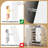 Shoe Cabinet With Doors, 6Tier Shoe Storage Cabinet Wooden Shoes Rack Shoe Storage Organizer