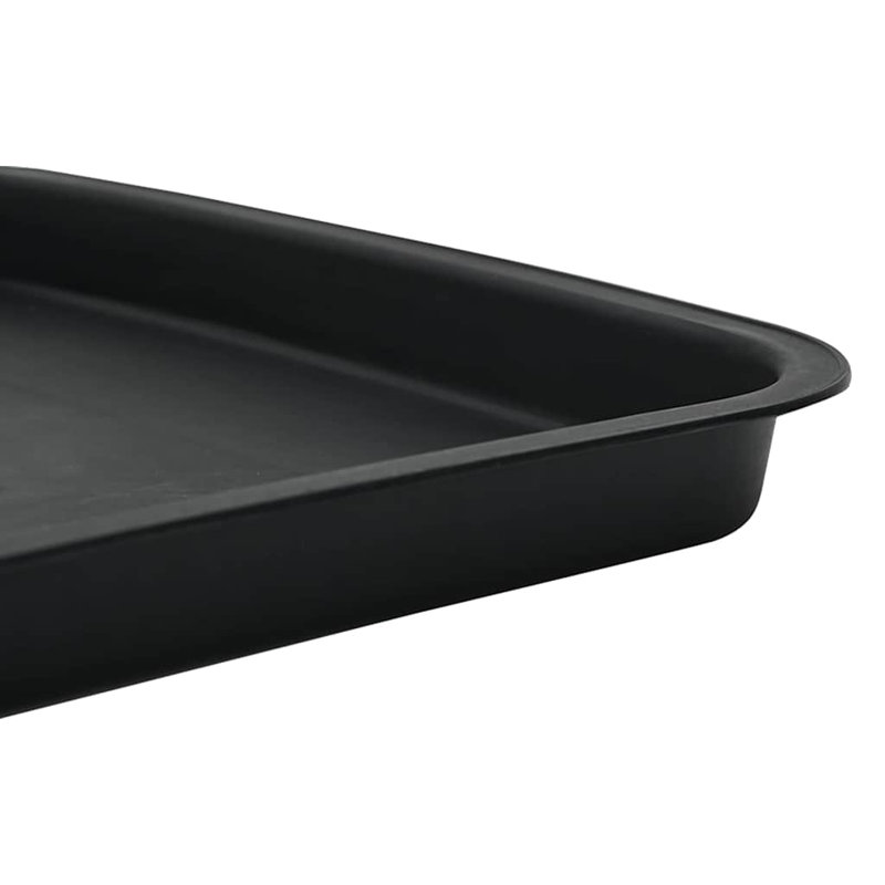 Plant Stand, 2.5cm H x 36cm W x 36cm D, Black