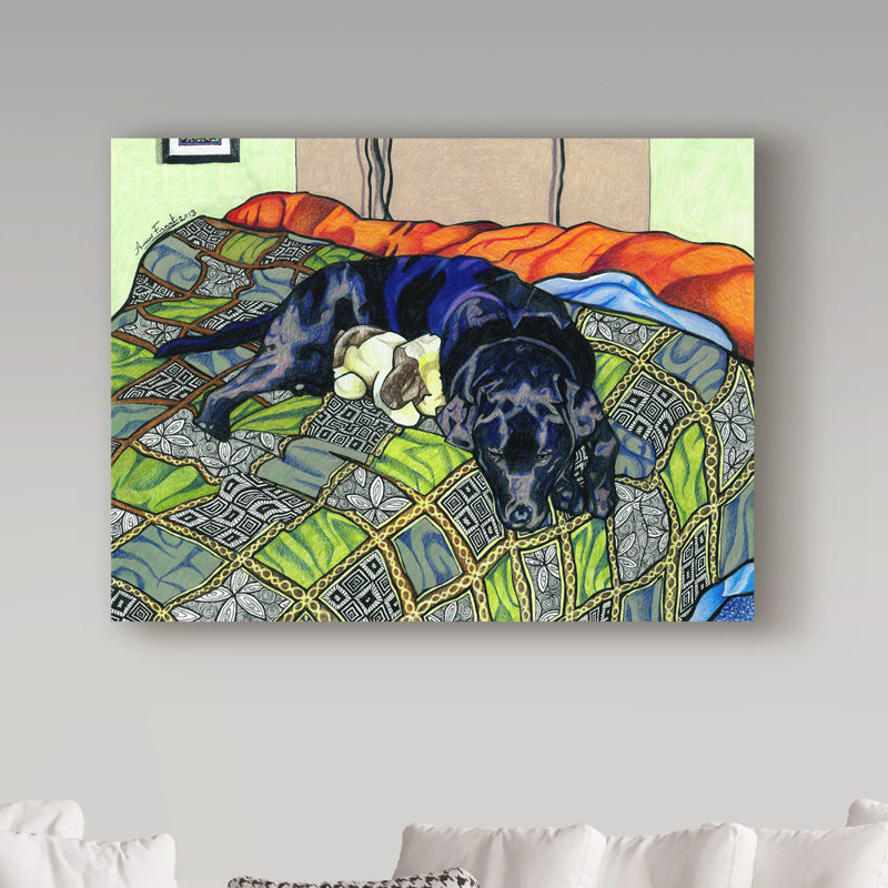 Nonette «Starsky», impression sur toile tendue, H 35 po x l 47 po x P 2 po