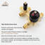 Robinet de baignoire et de douche avec valve brute-61391147