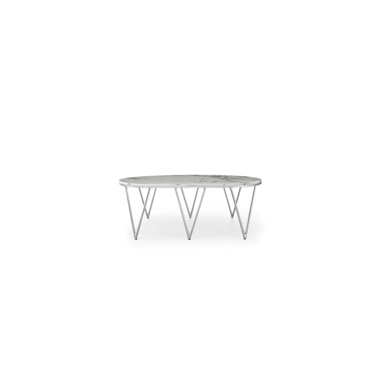 Table basse Frenk, Argent