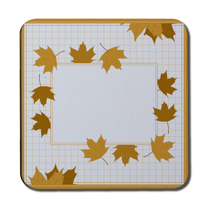 Square 6 Piece Coaster Set