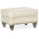 Reddish Upholstered Ottoman