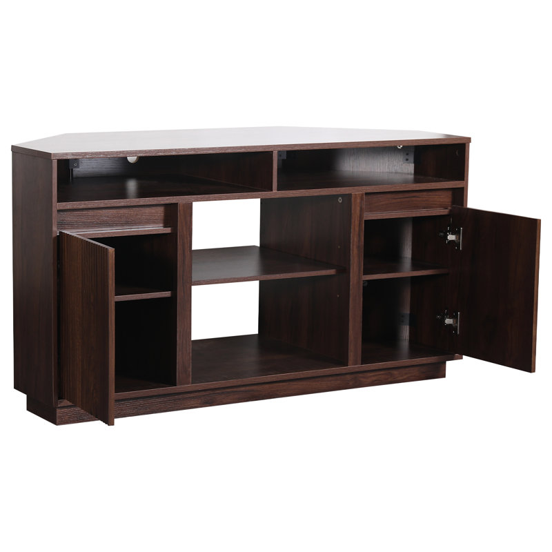 Meuble télé 47 po Mid-Century, Dark Walnut