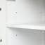 Meuble-lavabo 24 po avec lavabo, meuble-lavabo avec tiroir et portes, tablette réglable, bois massif et panneau de fibres à densité moyenne, blanc