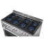Cuisinière à gaz autoportante 48 "7,8 pieds cubes