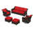 Rouge est en rupture de stock