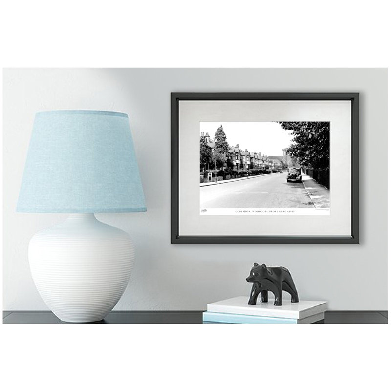 Coulsdon, Woodcote Grove Road C1955 by Francis Frith - Single Picture Frame Print, 28cm H x 36cm W x 2.3cm D
