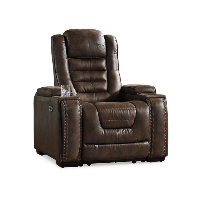 Fauteuil inclinable en simili cuir Nagina