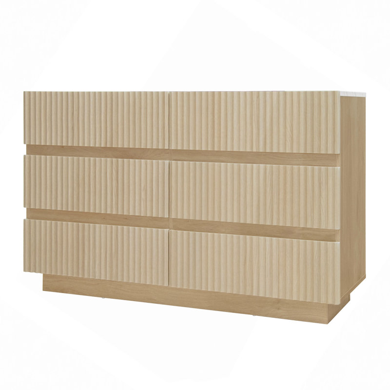 Commode double 6 tiroirs Dovon