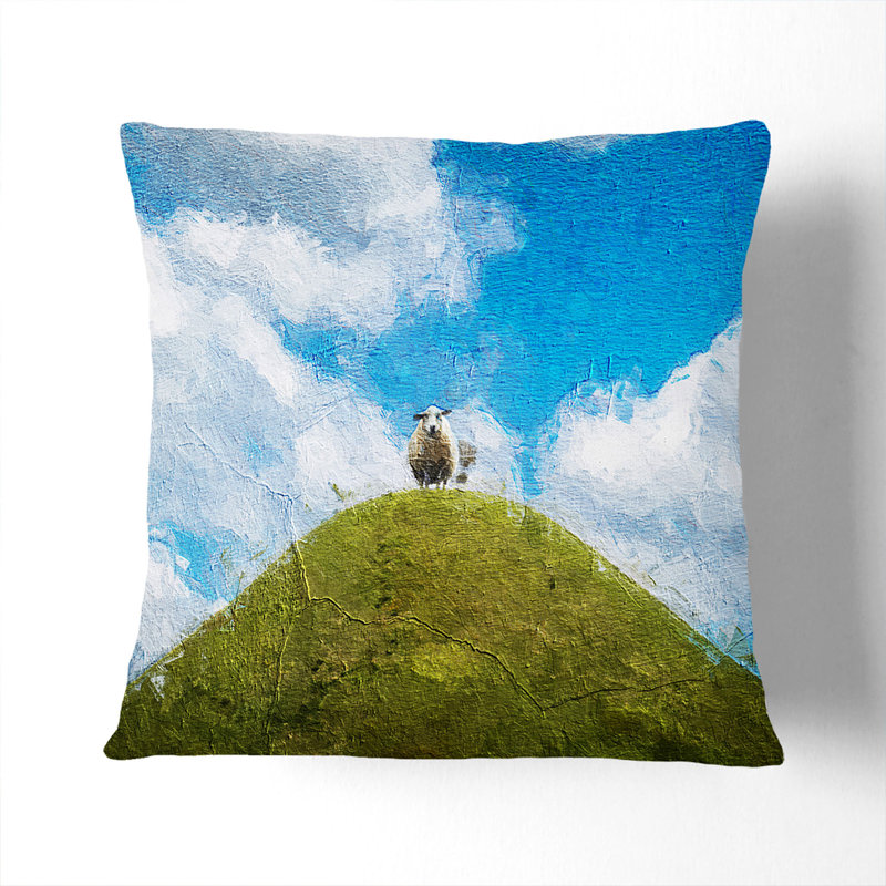 Square Throw Cushion, 40cm H x 40cm W x 15cm D, Black
