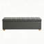 Banc de rangement capitonné en 60 po-915672346
