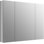 Verdera 40" W x 30" H Aluminum Medicine Cabinet with Adjustable Magnifying Mirror and Slow-Close Door