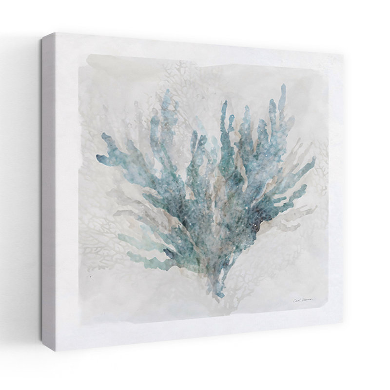 Art mural contemporain abstrait Calm Coral II