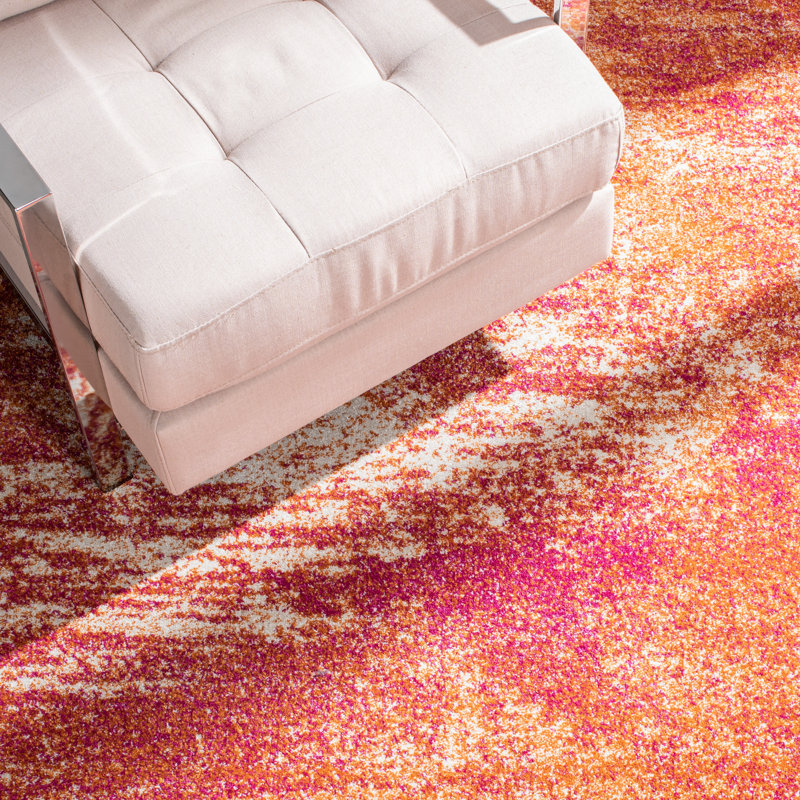 Casey-Marie Performance Abstract Rug, Rectangle 5'3" x 7'6"