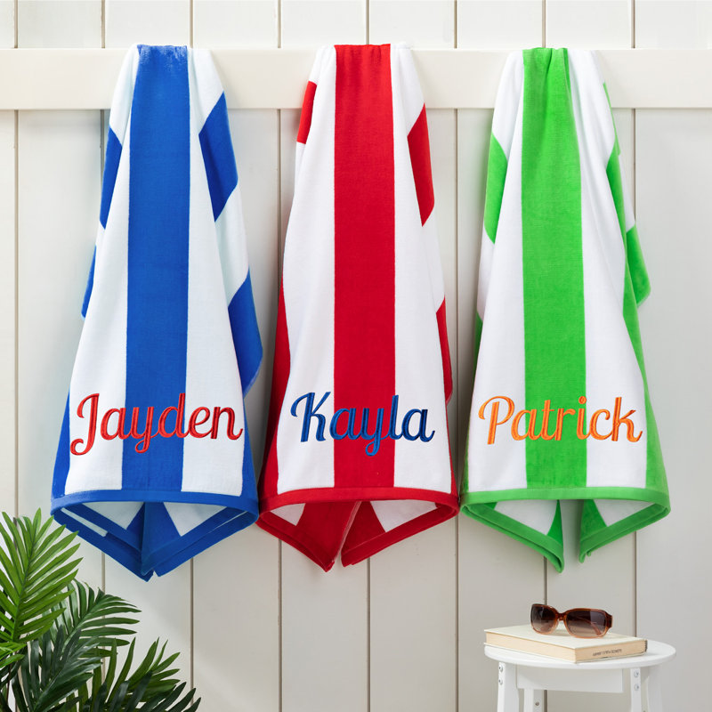 Drap de bain 100% coton personnalisé
