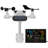 7-in-1 Wireless Weather Station, 7.5 in Large Color Display, Digital Home Weather Station Indoor Outdoor, for Temperature Humidity Wind Speed/Direction Rain UV, with Forecast Data, Alarm, Alerts