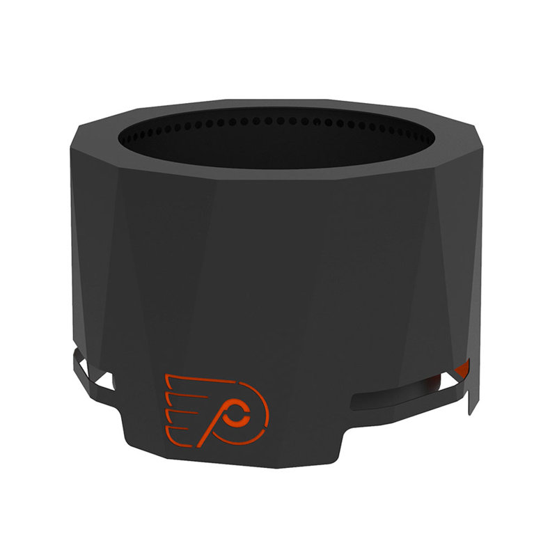 Round Steel Smokeless Fire Pit, Philadelphia Flyers
