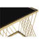Smythe Glass Top Cross Legs Nesting Tables