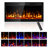Recessed or Wall Mounted Electric Fireplace, Logs & Crystals, Remote Control,Remote Control, Timer, Dimmer, 12 Flame Colors, 750/1500W, Narrow Bezel-344547362