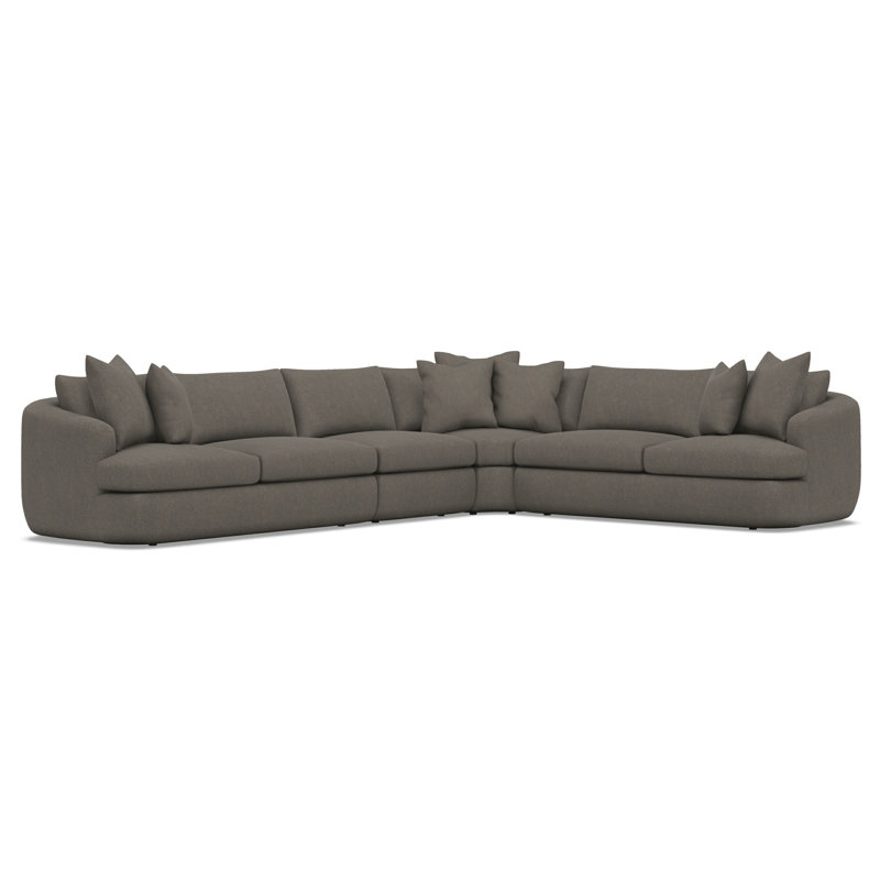 Jules Fabric 4 Pc Sectional, 1583-022