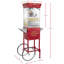 Machine à maïs soufflé de style cinéma avec chariot et bouilloire de 8 oz - Rouge-134438950