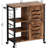 Sarahlouise Industrial Kitchen Cart - Storage Cabinet/Adjustable Shelves, Cup Hooks, Removable Handle 