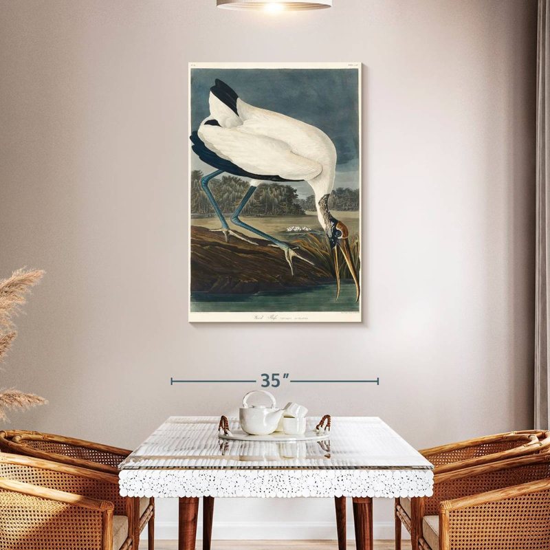 Brampt Wood Ibis, 45" H x 30" W