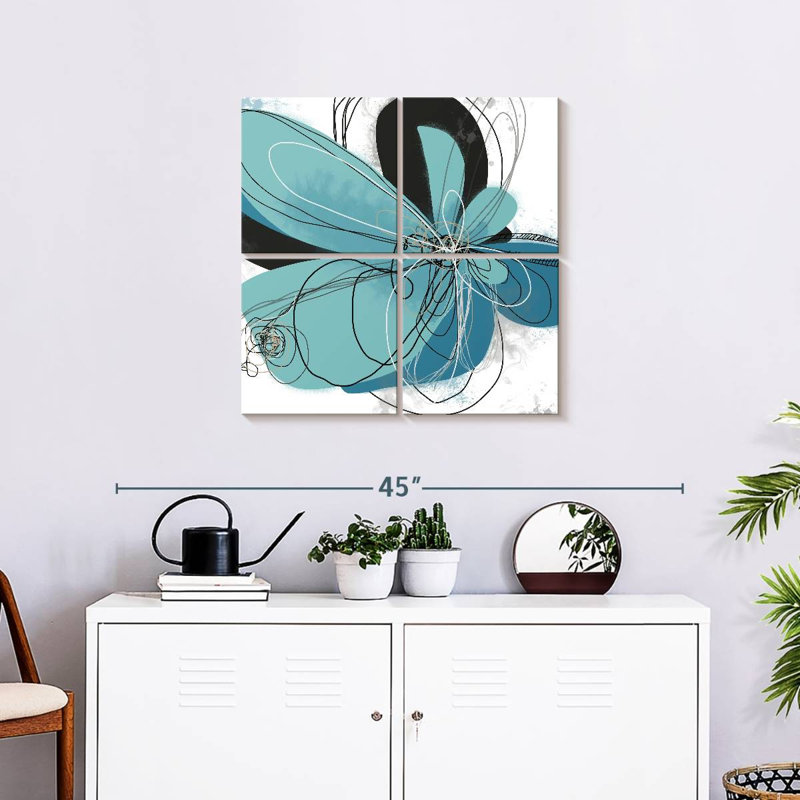 Azul Poetry II, H 26 po x l 26 po