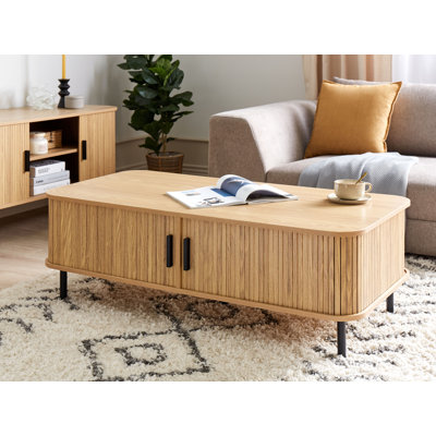 Prestin Four Leg Coffee Table with Storage