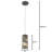 Flow 1-Light Cylinder Mini Pendant - Steel-1494428026