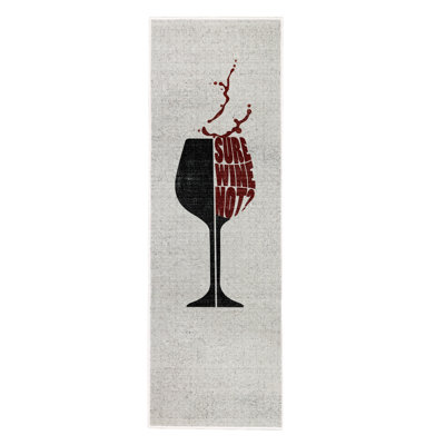 Bar Synthetic Water Resistant Non-Skid Kitchen Mat