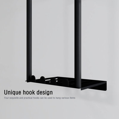 Cadmann 20.32 cm L Stainless Steel 2 - Bar Towel Rack