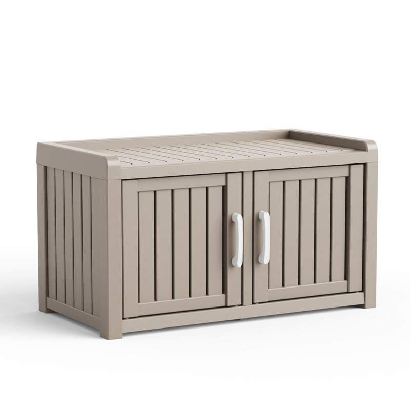 Multi-Functional Shoe Storage Cabinet For Home Entryway, Brown
