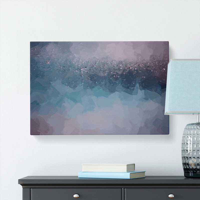 Rainy Days In Abstract - Wrapped Canvas, 40cm H x 60cm W x 3cm D