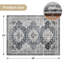 Protecteur de plancher de tapis de chaise et rehausseur de style pour les espaces de bureau à domicile ou de salle à manger-116242089