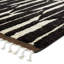 Keoka Geometric Hand Knotted Wool Dark Brown/Ivory Area Rug-512870447