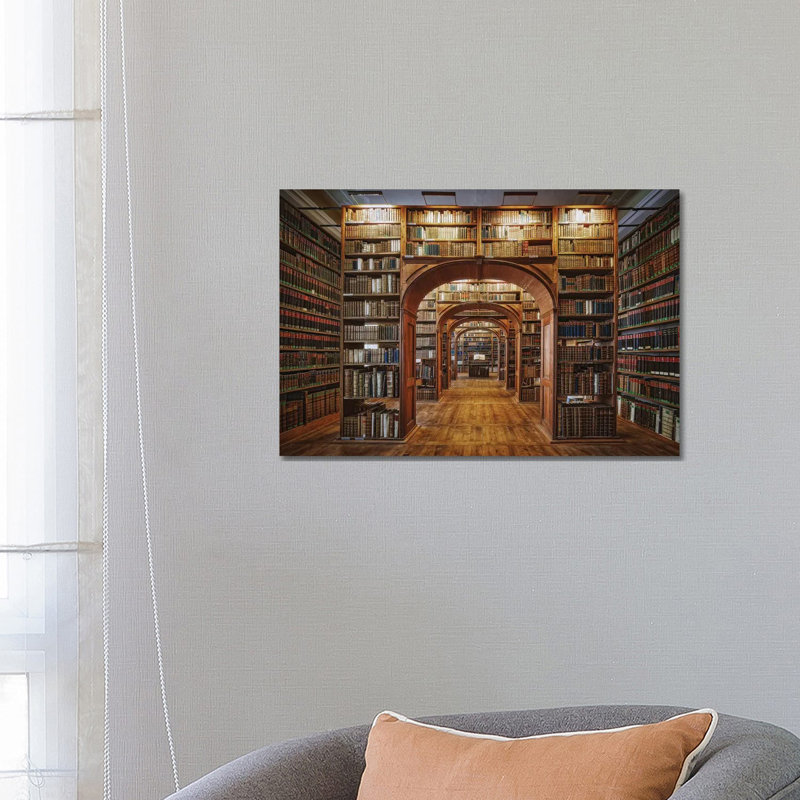 Upper Lausitzian Library Of Sciences by Patrick Aurednik - Wrapped Canvas Gallery-Wrapped Canvas Giclée