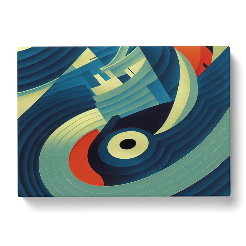 Super Modern Abstract - Wrapped Canvas, 50cm H x 76cm W x 3cm D