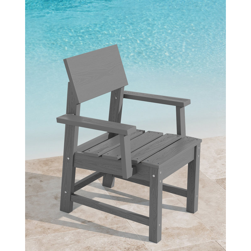 Chaise de patio, Gris