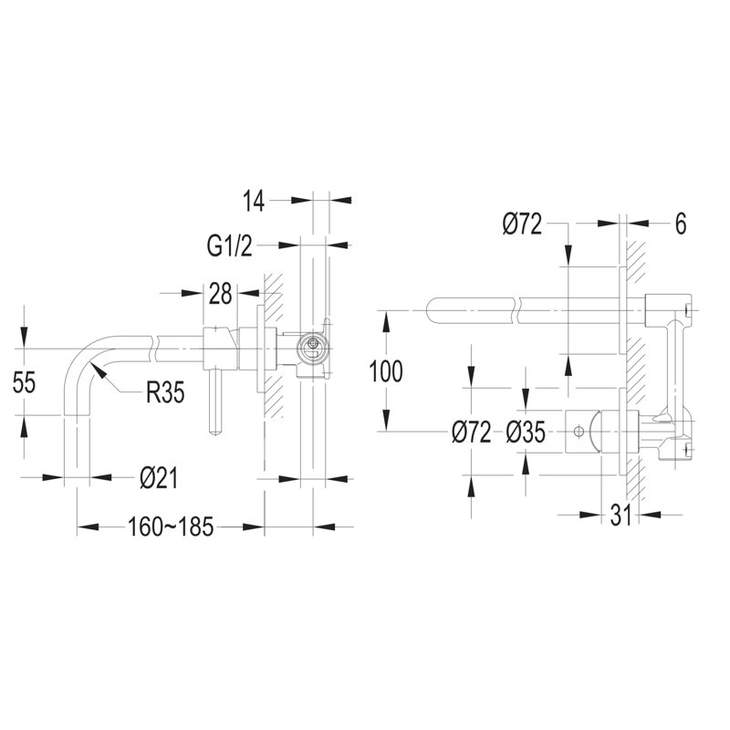 Hinesburg Mono Basin Mixer