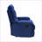 Recliners, Modern Royal Blue Velvet Recliner with Tufted Back &amp; Pillowtop Arms | Royal Blue | Velvet-123225635